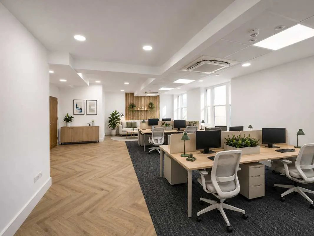 3rd floor open-plan office